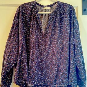 Doen Jane Blouse BLACK MARFA PAISLEY